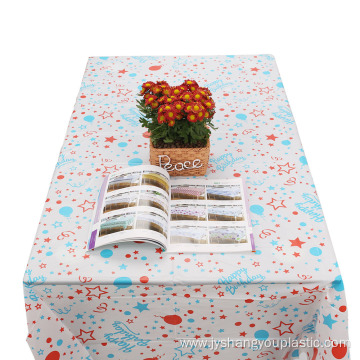 factory disposable plastic table cover